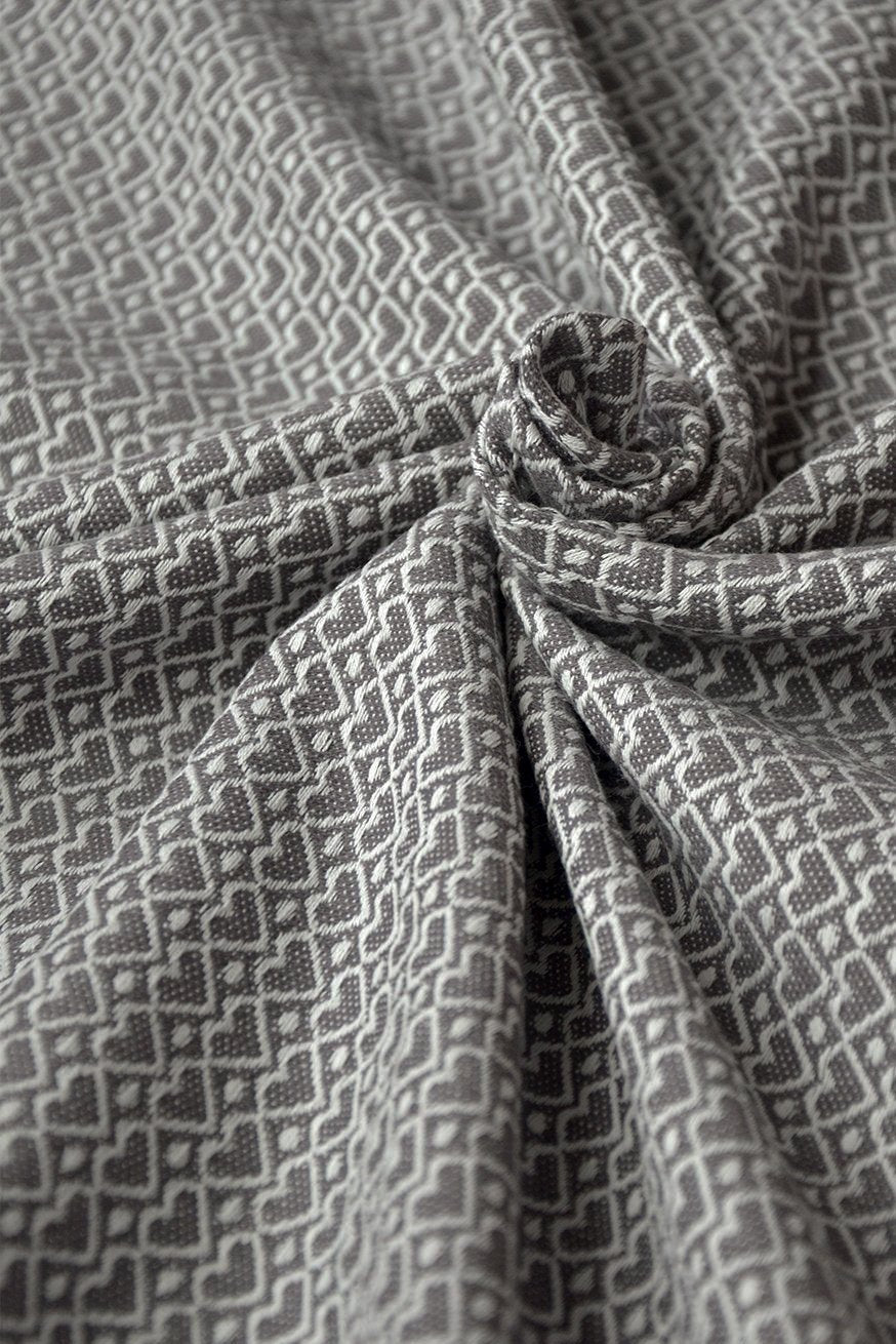 Draagzak WrapStar Heart2Heart Steen - KOKADI