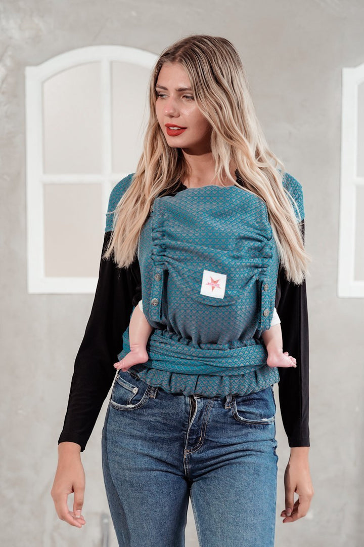 Draagzak WrapTai Heart2Heart-lagune - KOKADI