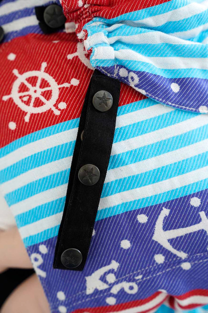 Drukknop mannelijk zwart (oud) - KOKADI