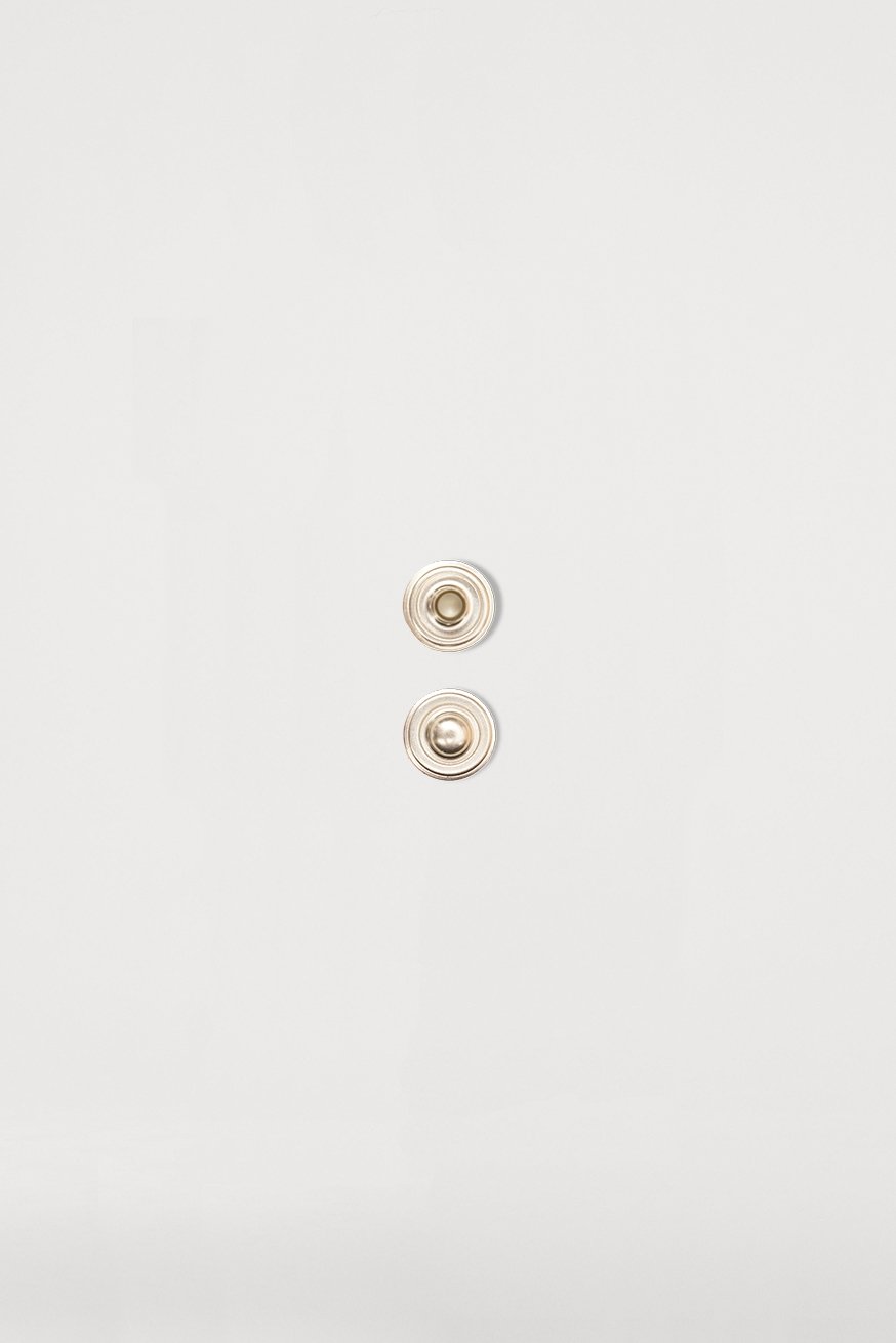 Drukknop mannelijk zilver (nieuw) - KOKADI