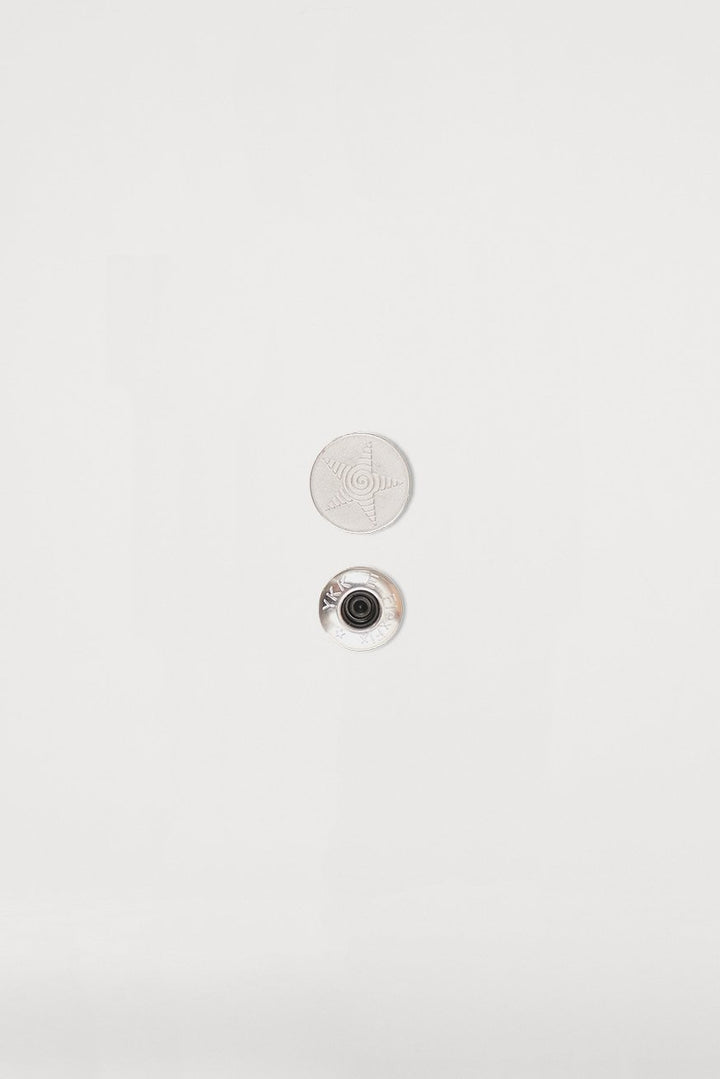 Drukknop vrouwelijk zilver (nieuw) - KOKADI