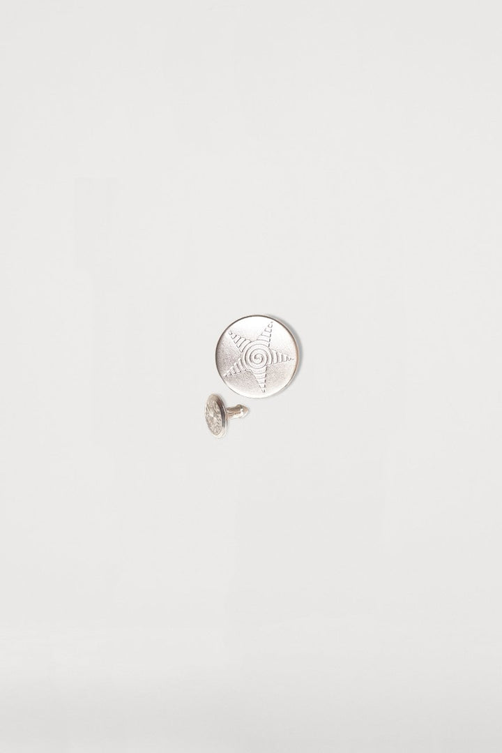 Jeansknoop zilver - KOKADI