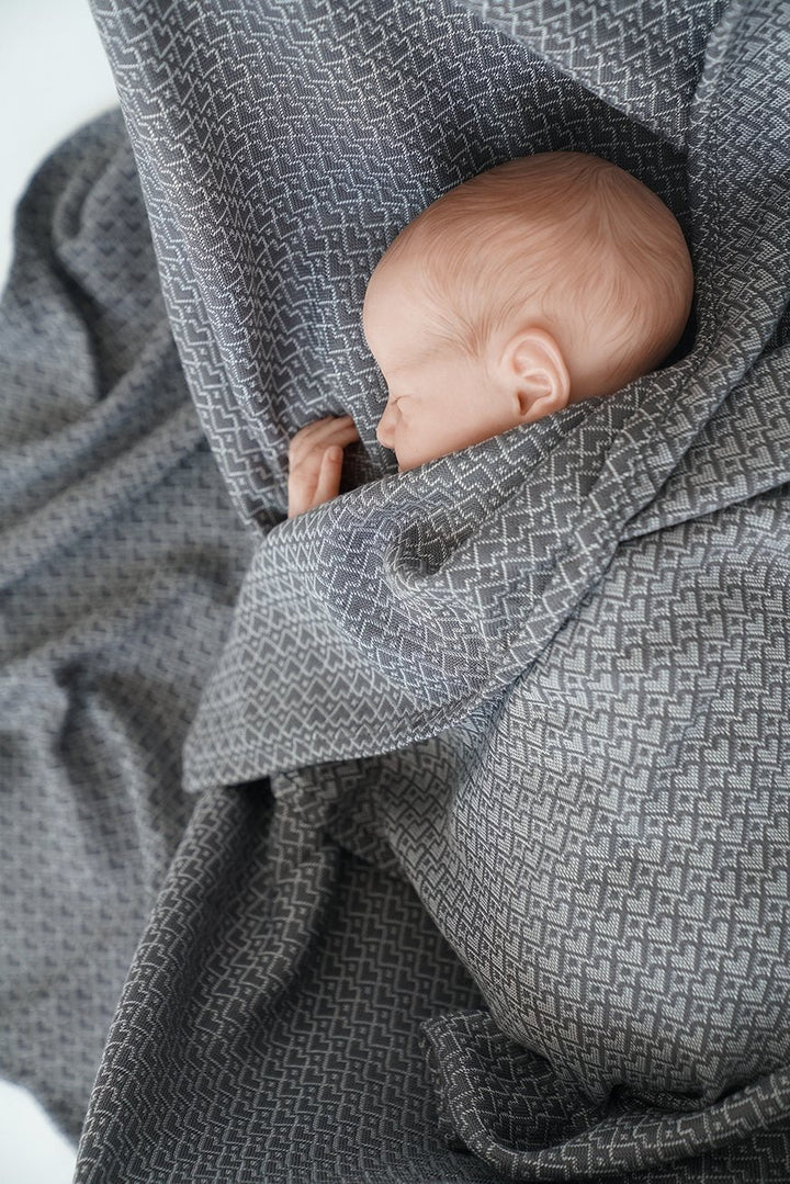 Knuffeldeken Heart2Heart steen - KOKADI