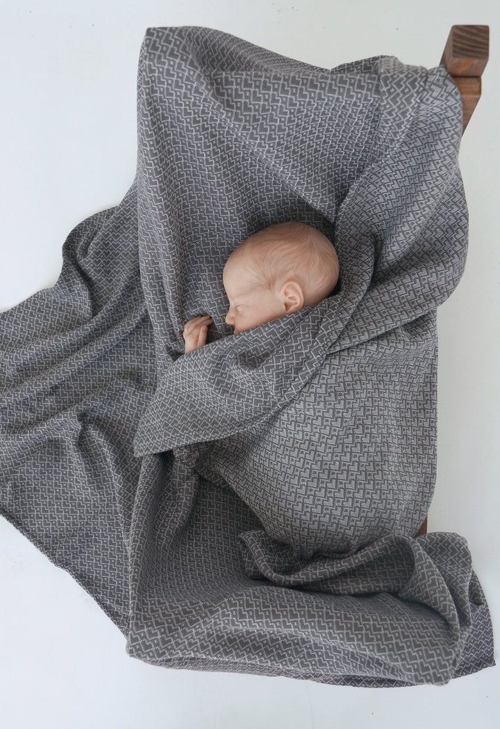 Knuffeldeken Heart2Heart steen - KOKADI