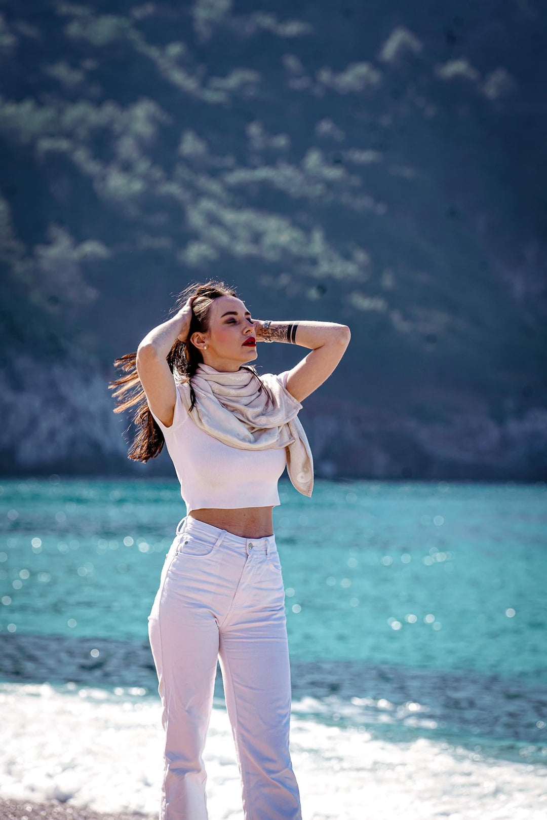 Knuffeldoekje Om Shanti Inner Light - KOKADI