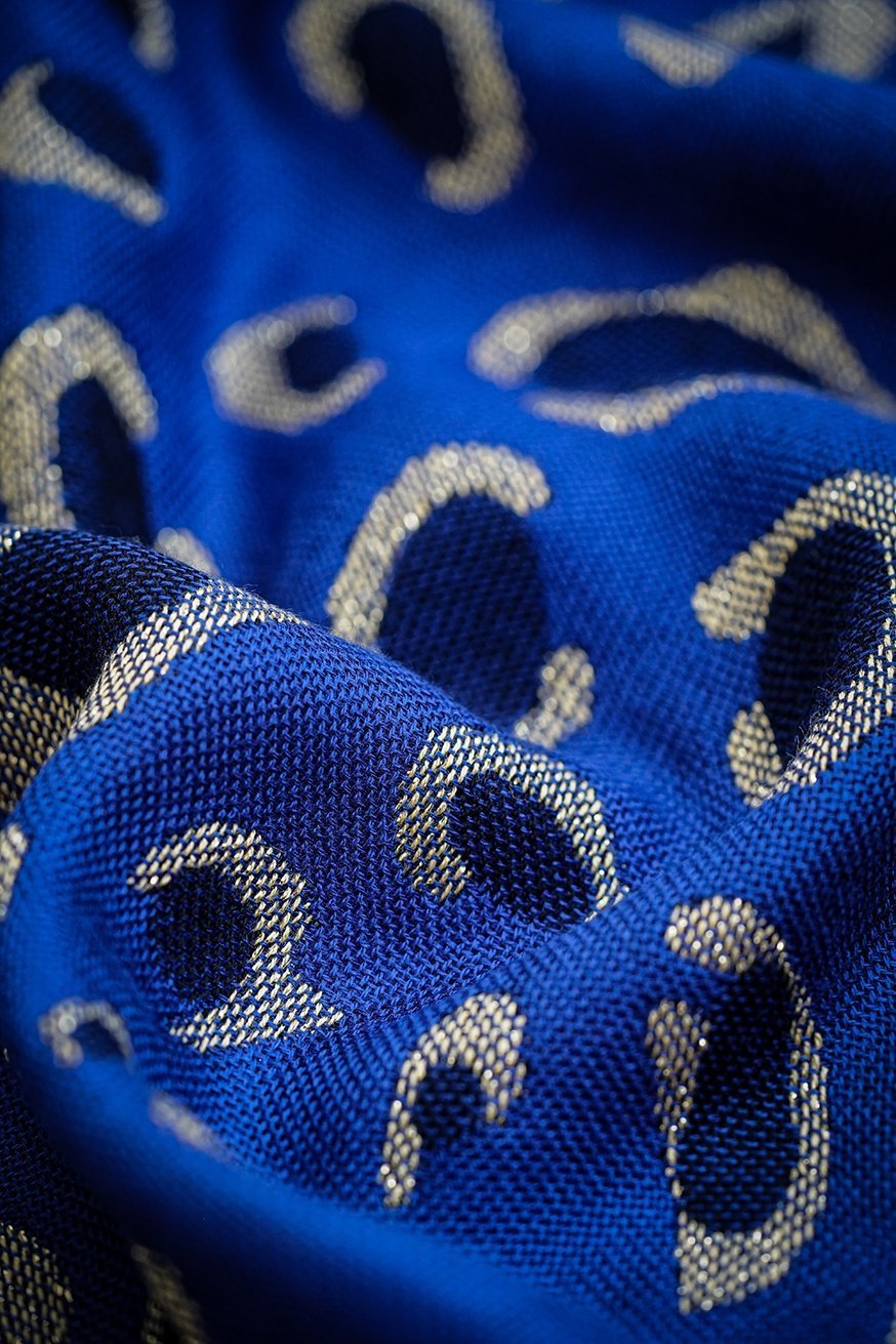 Knuffeldeken Safari saffier goud - KOKADI