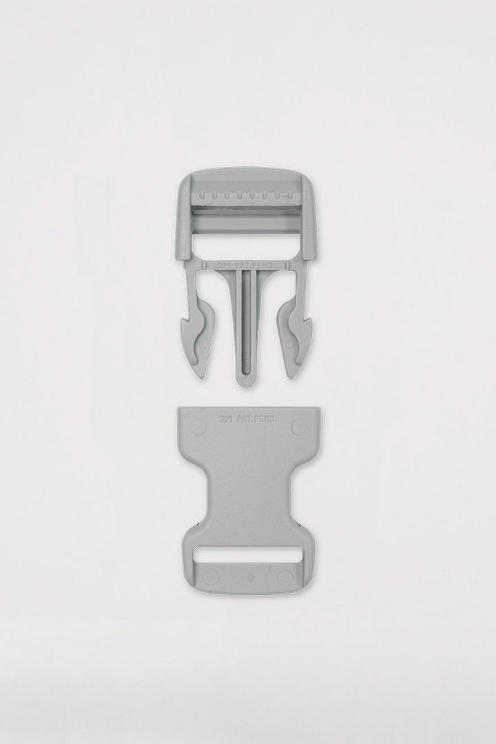 Gesp 25mm SilverLine mat - KOKADI