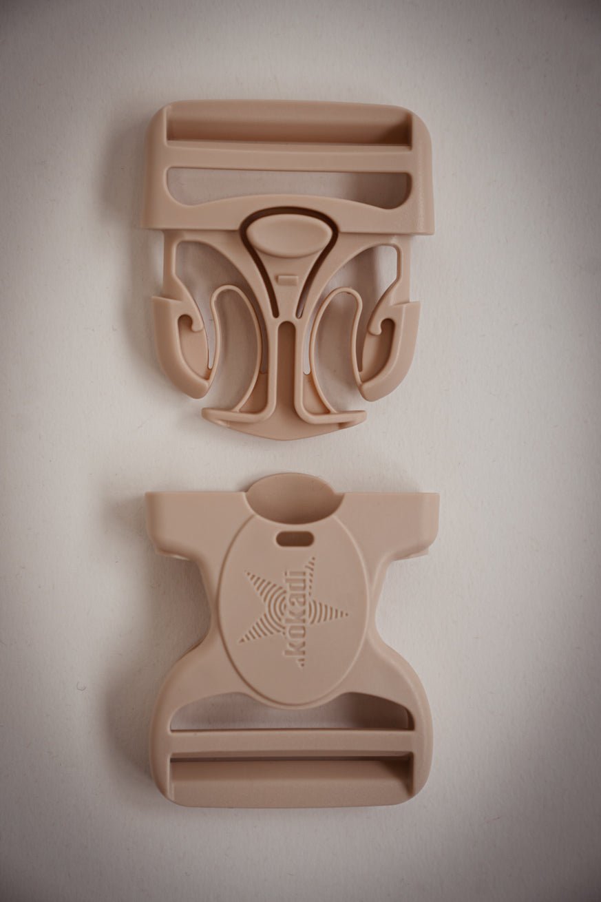 Gesp stersluiting crème 50mm - KOKADI