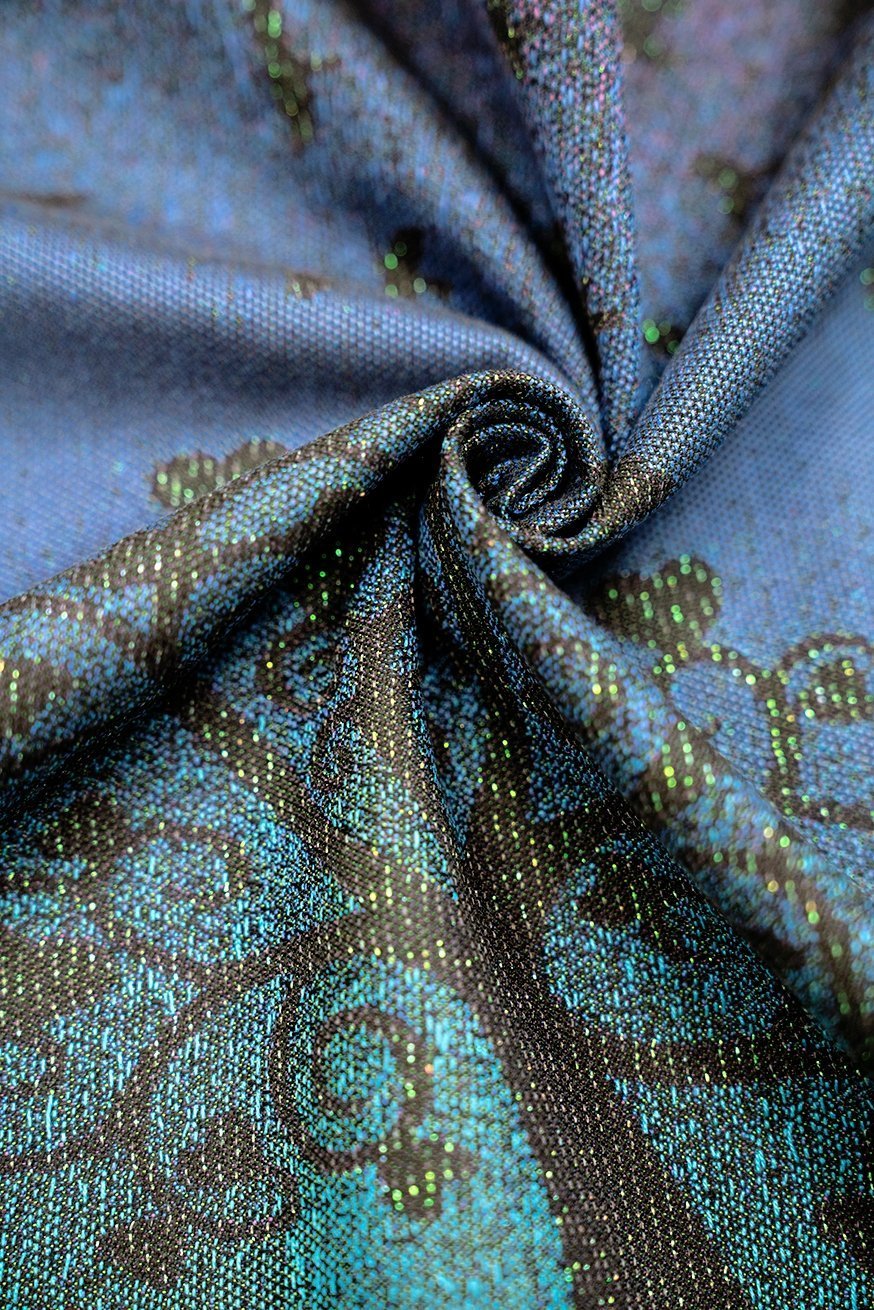 Draagdoek Diepblauw Wonderland - KOKADI