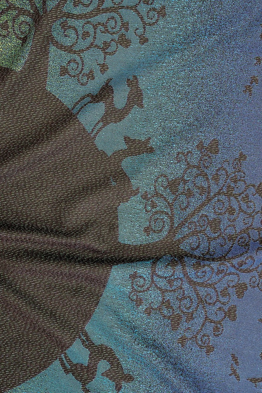 Draagdoek Diepblauw Wonderland - KOKADI