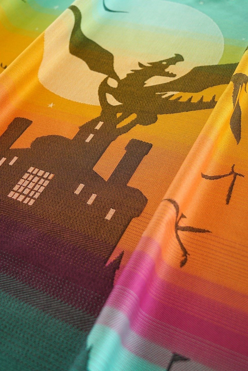 Draagdoek Emilia's Drakenkasteel - KOKADI