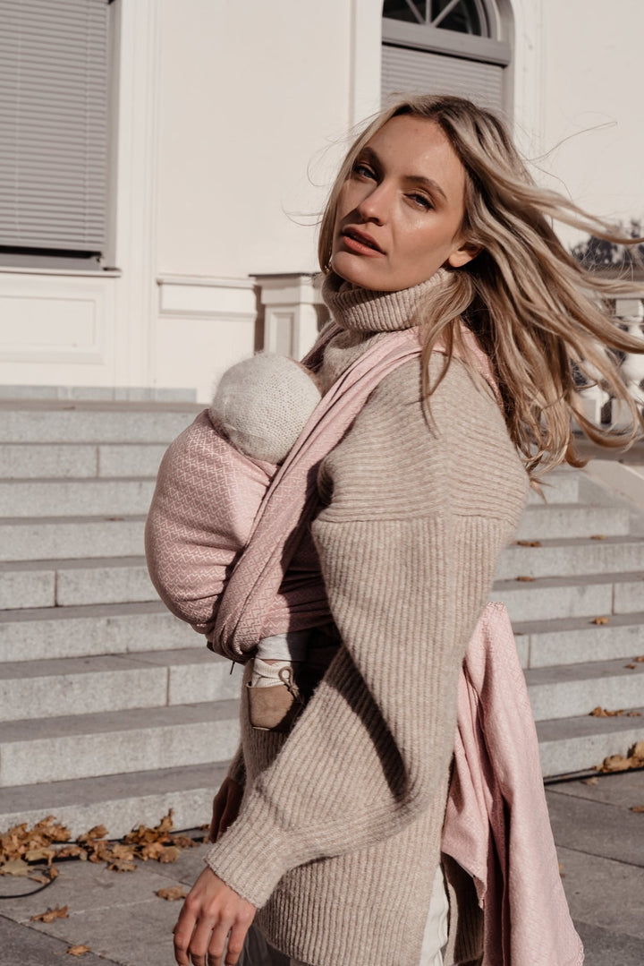 Draagdoek Heart2Heart Rosé - KOKADI