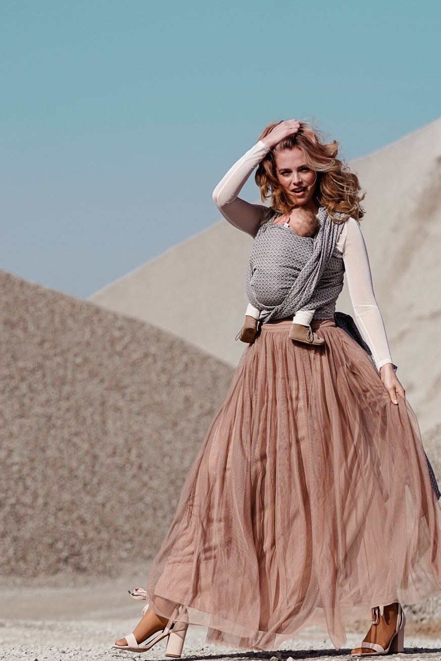 Draagdoek Heart2Heart steen - KOKADI