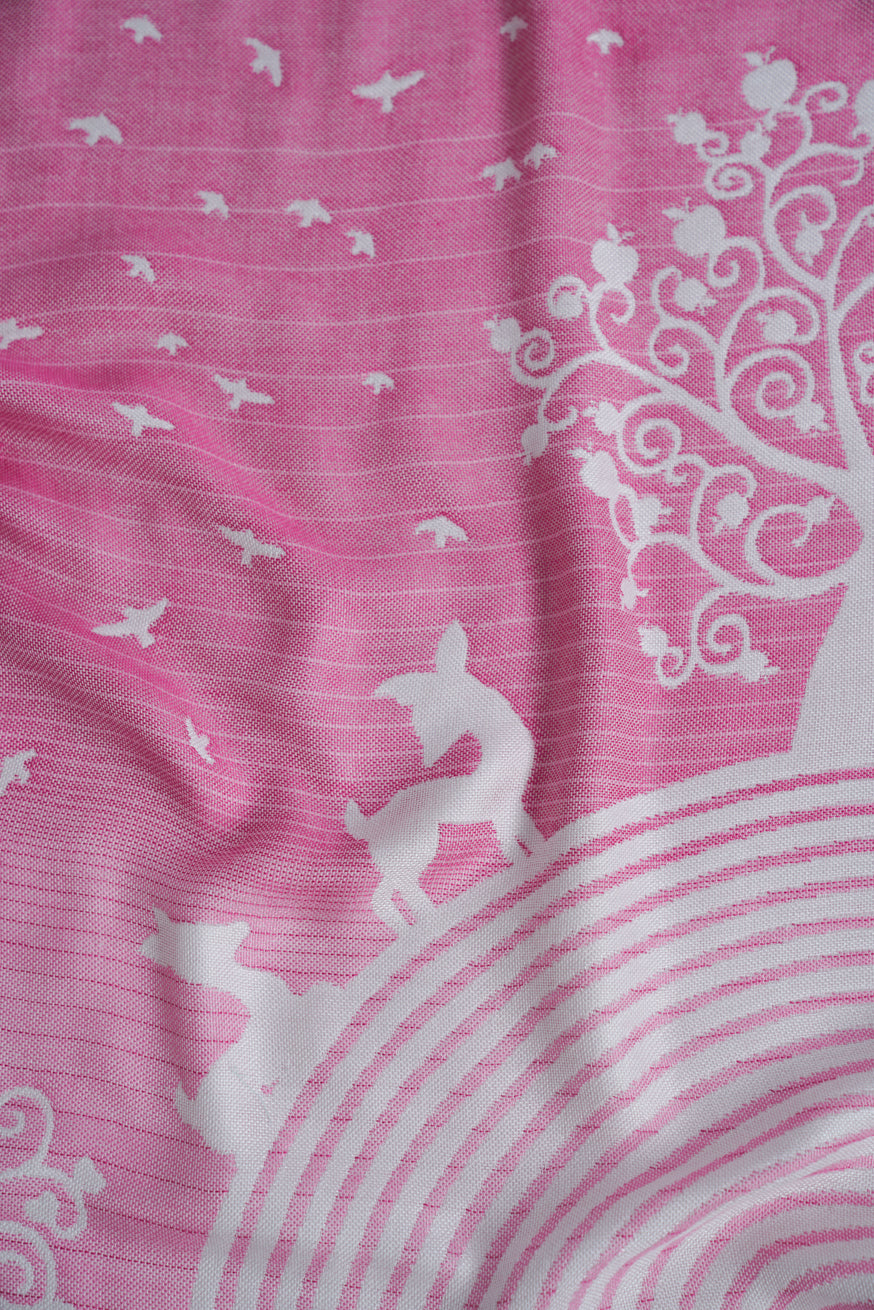 Knuffelige doek/sjaal wonderhendel lola