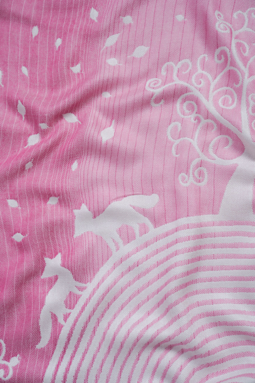 Knuffelige doek/sjaal wonderhendel lola
